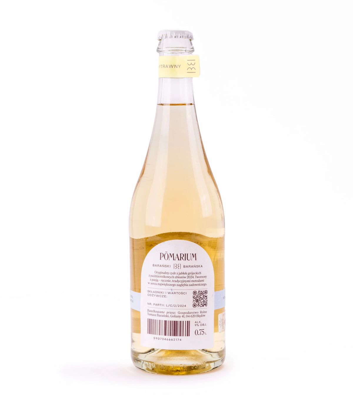 Cydr Pomarium 750ml Półwytrawny