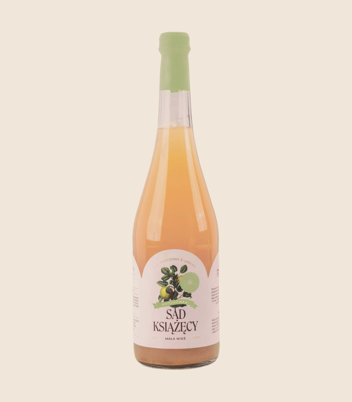 Sok Jabłkowy Sad Książęcy 750 ml - Antonówka