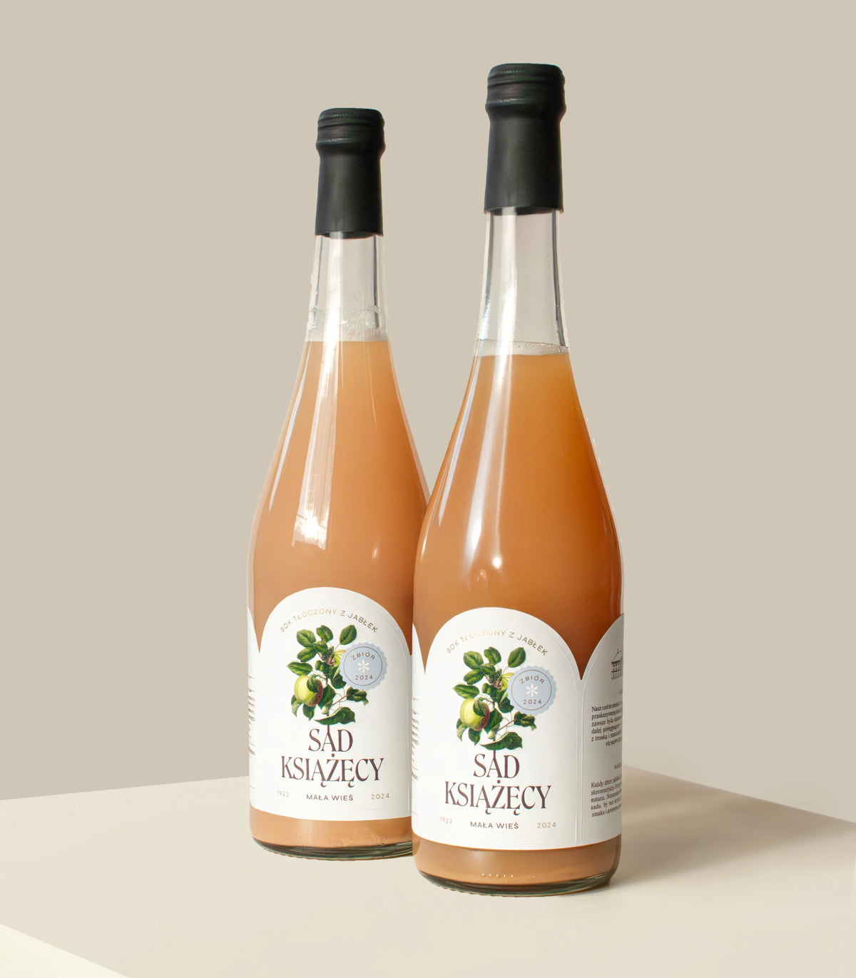 Sok Jabłkowy Sad Książęcy 750 ml - Mix